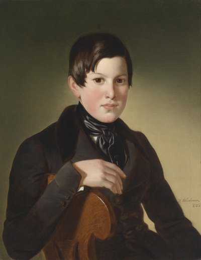 Portrait of a Boy by Joseph Weidner